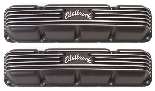 Bild von Edelbrock Valve Cover Classic Series AMCJeep 1967 - 91 290 - 401 CI V8 Black