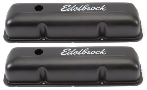 Bild von Edelbrock Valve Cover Signature Series Ford 1958 - 1976 FE V8 Black