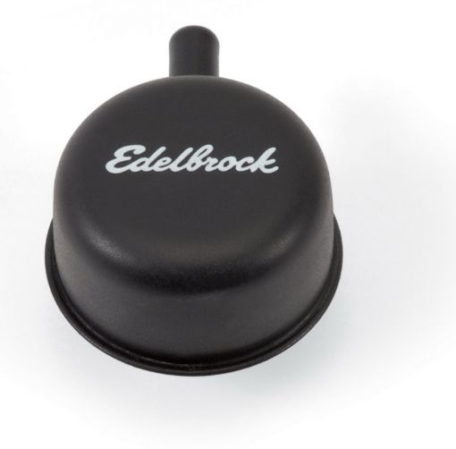 Bild von Edelbrock Round Cap w Nipple Black