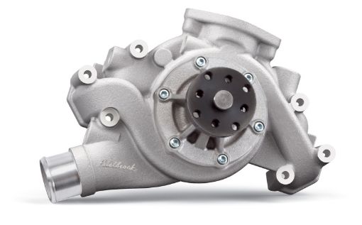 Bild von Edelbrock Water Pump Victor Pro Series Chevrolet All Ls Series Engines Standard Length Satin Finish