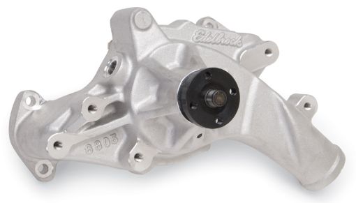 Bild von Edelbrock Water Pump High Performance Ford 1965 - 76 FE V8 Engines Standard Length Satin Finish