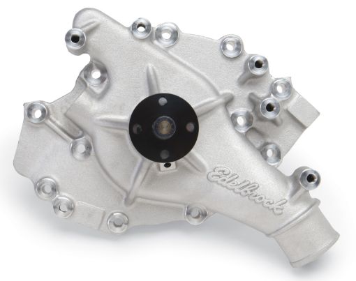 Bild von Edelbrock Water Pump High Performance Ford 1970 - 92 429460 CI V8 Standard Length Satin Finish