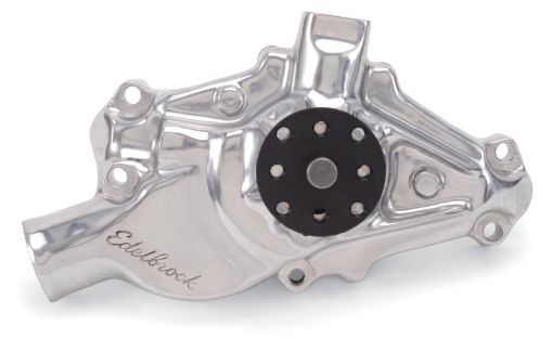 Bild von Edelbrock Water Pump High Performance Chevrolet 350 CI V8 Short Style Polished Finish