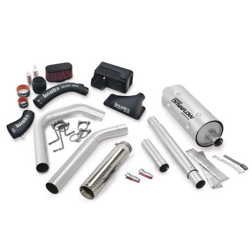 Bild von Banks Power 16 - 17 Ford 6.8L MH - A Stinger Bundle - SS Single Exhaust Left Exit w Chrome Tip