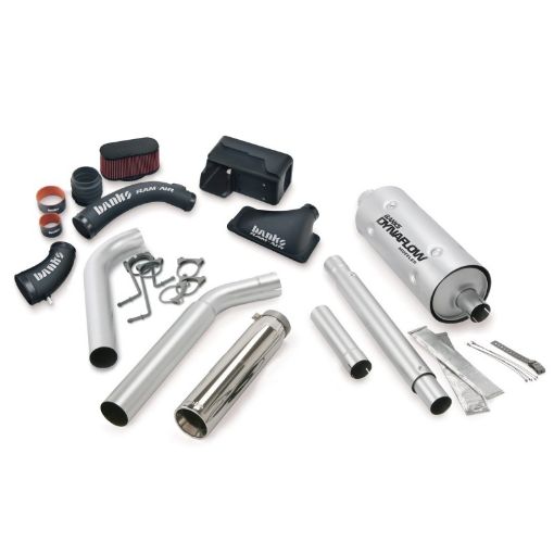 Bild von Banks Power 16 - 17 Ford 6.8L MH - A Stinger Bundle - SS Single Exhaust Right Exit w Chrome Tip