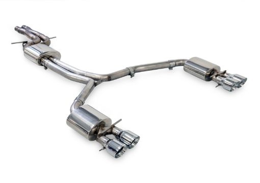 Bild von AWE Tuning Audi C7.5 A6 3.0T Touring Edition Exhaust - Quad Outlet Chrome Silver Tips