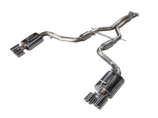 Bild von AWE Tuning Porsche Panamera S4S Touring Edition Exhaust System - Polished Silver Tips