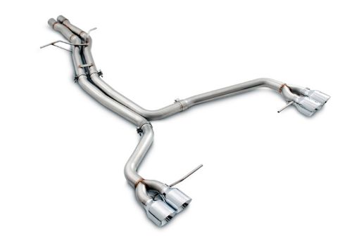 Bild von AWE Tuning Porsche Macan Touring Edition Exhaust System - Chrome Silver 102mm Tips