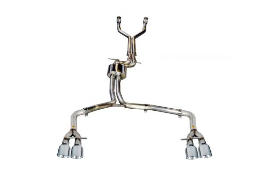 Bild von AWE Tuning Audi C7 C7.5 S6 4.0T Track Edition Exhaust - Chrome Silver Tips