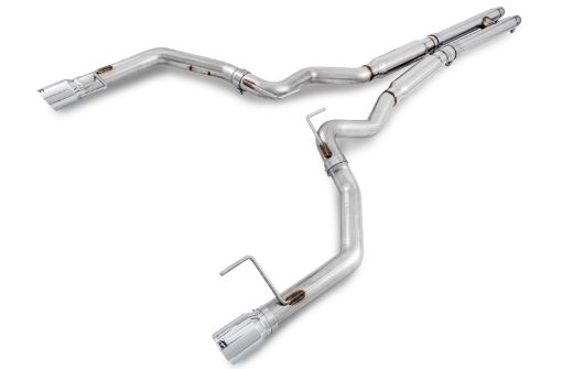 Bild von AWE Tuning S550 Mustang GT Cat - back Exhaust - Track Edition (Chrome Silver Tips)