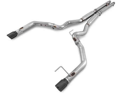 Bild von AWE Tuning S550 Mustang GT Cat - back Exhaust - Track Edition (Diamond Black Tips)