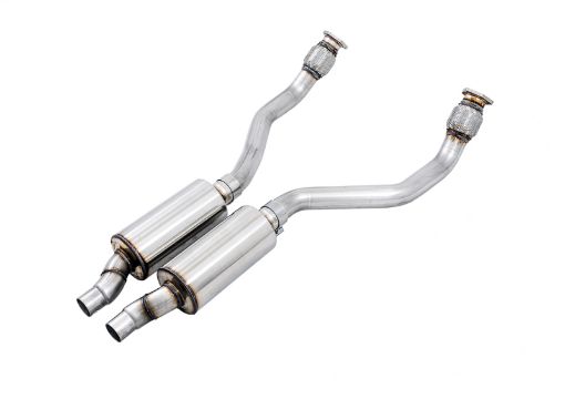 Bild von AWE Tuning Audi B8 C7 3.0T Resonated Downpipes for S4 S5 A6 A7