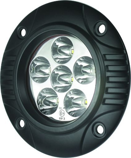 Bild von Hella Value Fit 90mm 6 LED Light - FLSH Off Road Spot Light