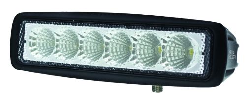 Bild von Hella Value Fit Mini 6in LED Light Bar - Flood Beam Pedestal