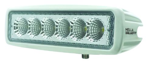 Bild von Hella Value Fit Mini Flush Mount 7.7in - 18W White Housing Flood Beam LED Light Bar