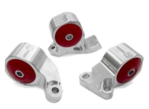 Bild von Innovative 88 - 91 Civic D - Series Black Aluminum Mounts Solid Bushings (Cable)