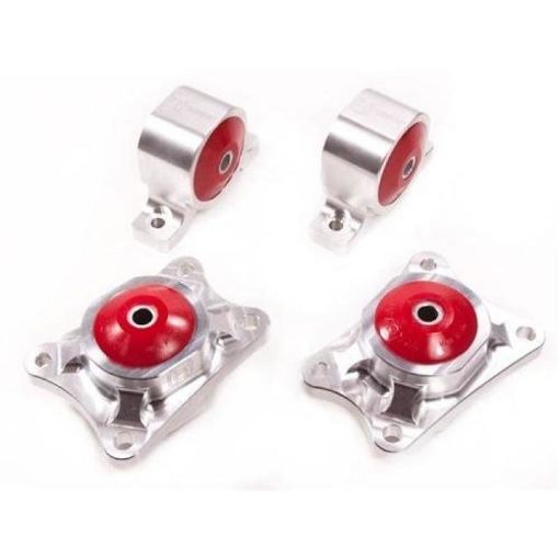 Bild von Innovative 00 - 09 Honda S2000 F - Series Silver Aluminum Mounts 75A Bushings Billet Rear Diff Mounts