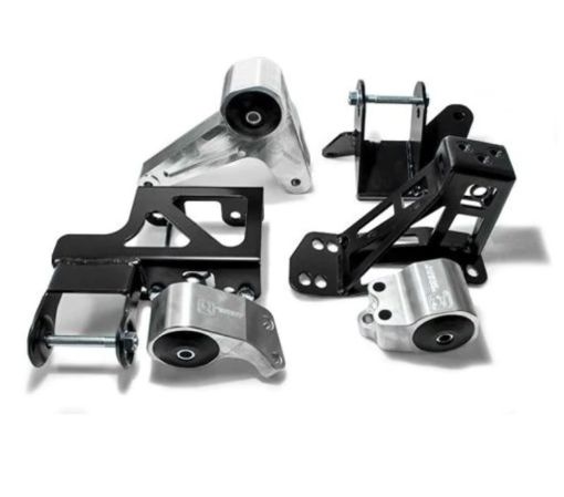 Bild von Innovative 92 - 95 Civic K - Series Black Aluminum Mounts 95A Bushings (Not K24 Trans)