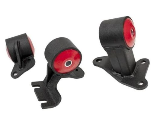 Bild von Innovative 88 - 91 Civic B - Series Black Steel Mounts 60A Bushings (RHD Only Cable)