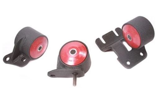 Bild von Innovative 90 - 93 Integra B - Series Black Steel Mounts 60A Bushings (Auto Trans Hydro)