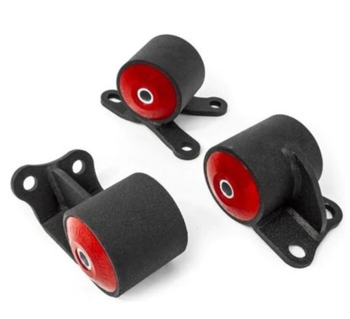 Bild von Innovative 92 - 95 Civic BD Series Black Steel Mounts 60A Bushings (Auto Chassis Auto Trans)