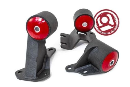 Bild von Innovative 90 - 93 Integra B - Series Black Steel Mounts 60A Bushings (Auto to Manual Cable)