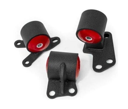 Bild von Innovative 92 - 95 Civic BD Series Black Steel Mounts 60A Bushings (Auto to Manual Hydro 2 Bolt)