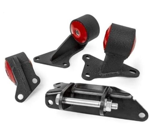 Bild von Innovative 86 - 89 Accord B - Series Black Steel Mounts 75A Bushings