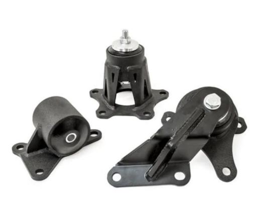 Bild von Innovative 98 - 02 Accord H - Series Black Steel Mounts 75A Bushings (Auto Chassis Auto Trans)