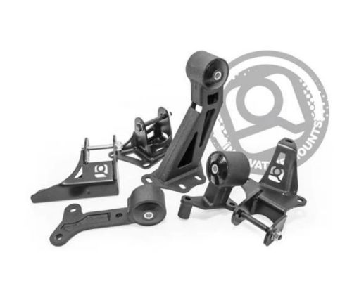 Bild von Innovative 97 - 01 Prelude J - Series Black Steel Mounts 75A Bushings