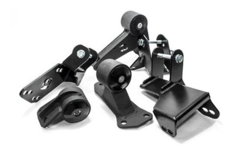 Bild von Innovative 96 - 00 Civic K - Series Black Steel Mounts 75A Bushings (EGDC Subframe)