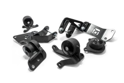 Bild von Innovative 01 - 05 Civic K - Series Black Steel Mounts 75A Bushings (Not K24 Trans)