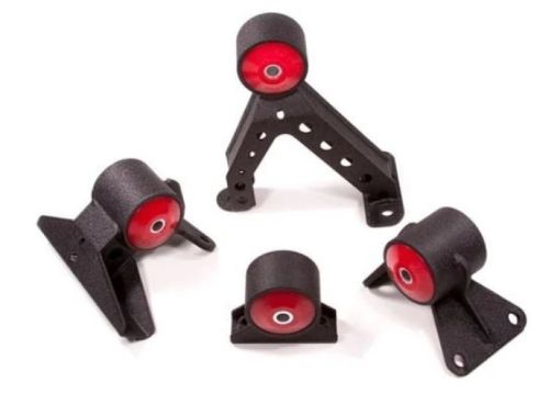 Bild von Innovative 07 - 13 Mitsubishi Evolution 4B11T Black Steel Mounts 85A Bushings