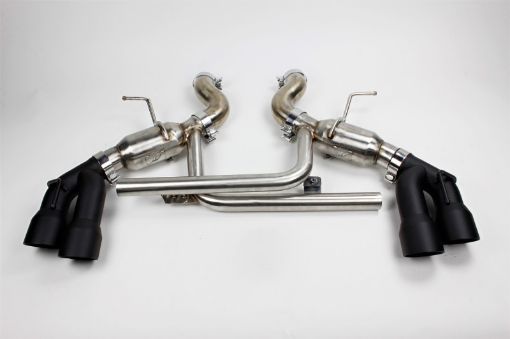 Bild von Mishimoto 2016 Chevrolet Camaro SS Quad - Tip Pro Axle - Back Exhaust w Black Tips