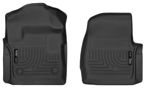 Bild von Husky Liners 2017 Ford F250F350 Series Standard Cab X - Act Contour Black Floor Liners