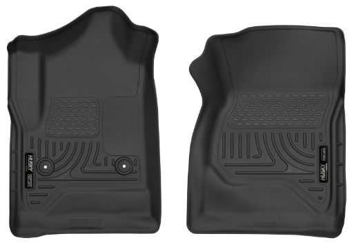 Bild von Husky Liners 14 - 17 Chevrolet Silverado 1500 Standard Cab X - Act Contour Black Front Floor Liners