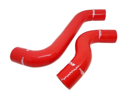 Bild von Torque Solution 2015 Subaru WRX 2014 Forester XT Silicone Radiator Hose Kit - Red