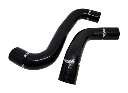 Bild von Torque Solution 08 - 14 Subaru WRX 08 - 18 STI 09 - 13 Forester XT Silicone Radiator Hose Kit - Black