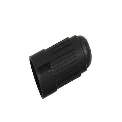 Bild von Schrader TPMS Plastic Black Sealing Snap - In Valve Cap - 100 Pack