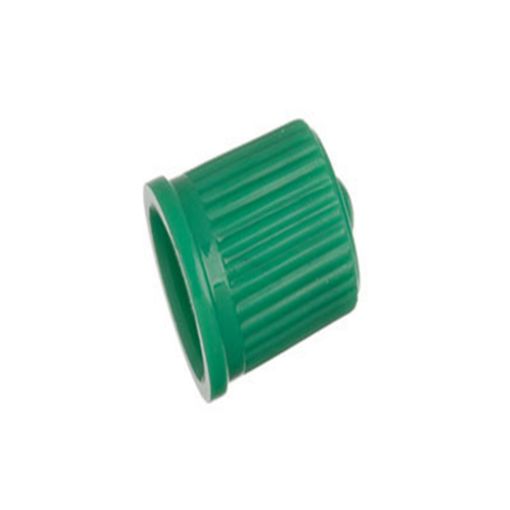 Bild von Schrader TPMS Plastic Green Sealing Caps - 100 Pack