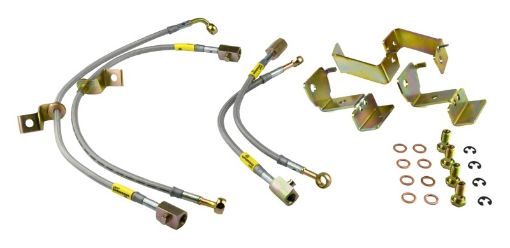 Bild von Goodridge 05 - 14 Ford Mustang (wABS) Stainless Steel Brake Line Kit