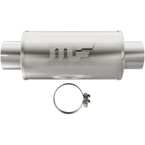 Bild von MagnaFlow Muffler Mag DSL SS 7x7x14 4in Inlet 4in Outlet