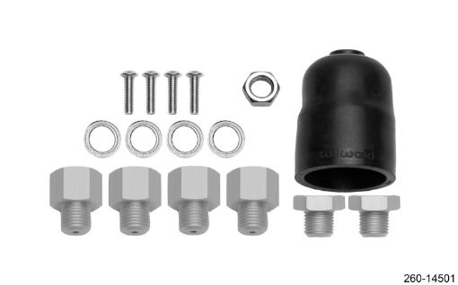 Bild von Wilwood Hardware Kit Tandem Master Cylinder - 78in 1516in Bore