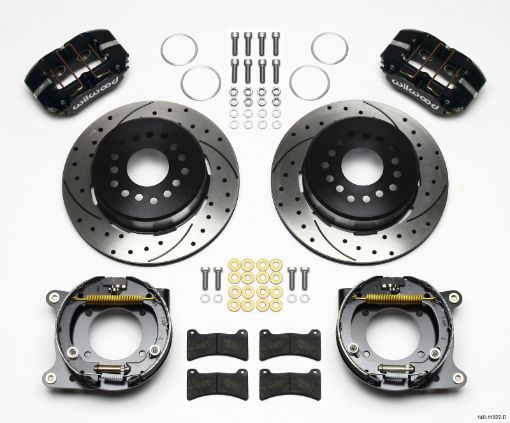 Bild von Wilwood Dynapro Low - Profile 11.00in P - Brake Kit Drilled Impala 59 - 64 Corvette 57 - 62