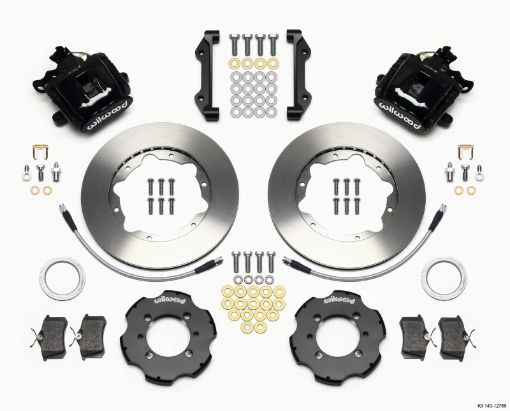 Bild von Wilwood Combination Parking Brake Rear Kit 11.00in 2012 Fiat 500 w Lines