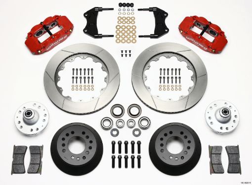 Bild von Wilwood Narrow Superlite 6R Front Hub Kit 14.00in Red WWE ProSpindle