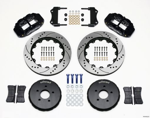 Bild von Wilwood Narrow Superlite 6R Front Hat Kit 14.00in Drilled Nissan 350ZFiti G35