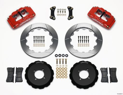 Bild von Wilwood FSLI4 Front Hat Kit 13.00in Red 2003 - 05 Scion xA xB