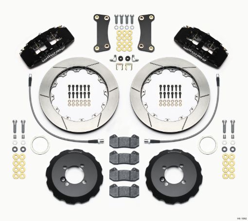 Bild von Wilwood Dynapro 6 Front Hat Kit 12.88in 2002 - Up Mini Cooper w Lines