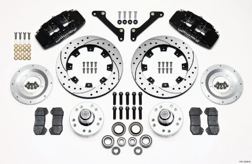 Bild von Wilwood Dynapro 6 Front Hub Kit 12.19in Drilled 79 - 81 Camaro